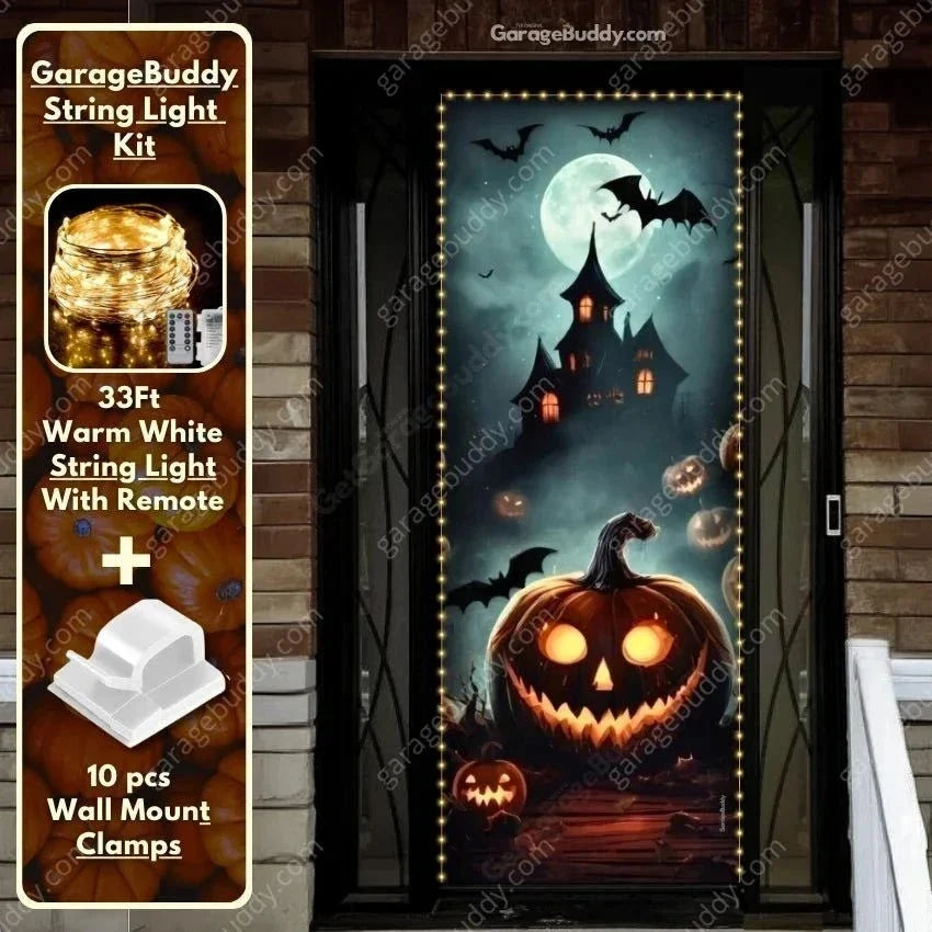 GarageBuddy Halloween Front Door Covers