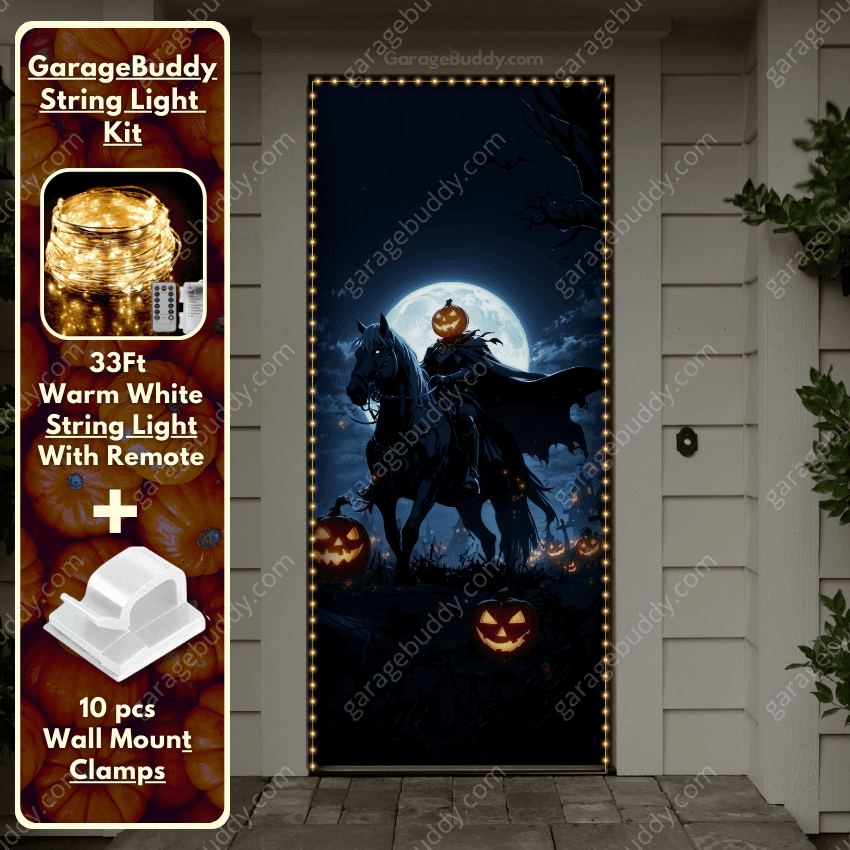 GarageBuddy Halloween Front Door Covers