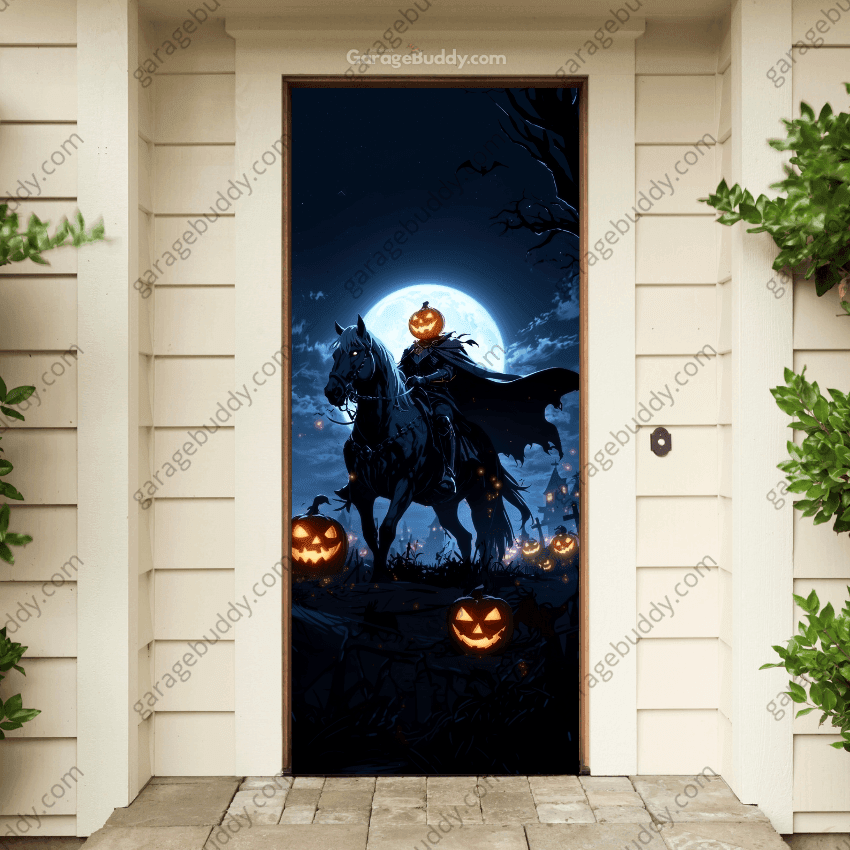 GarageBuddy Halloween Front Door Covers