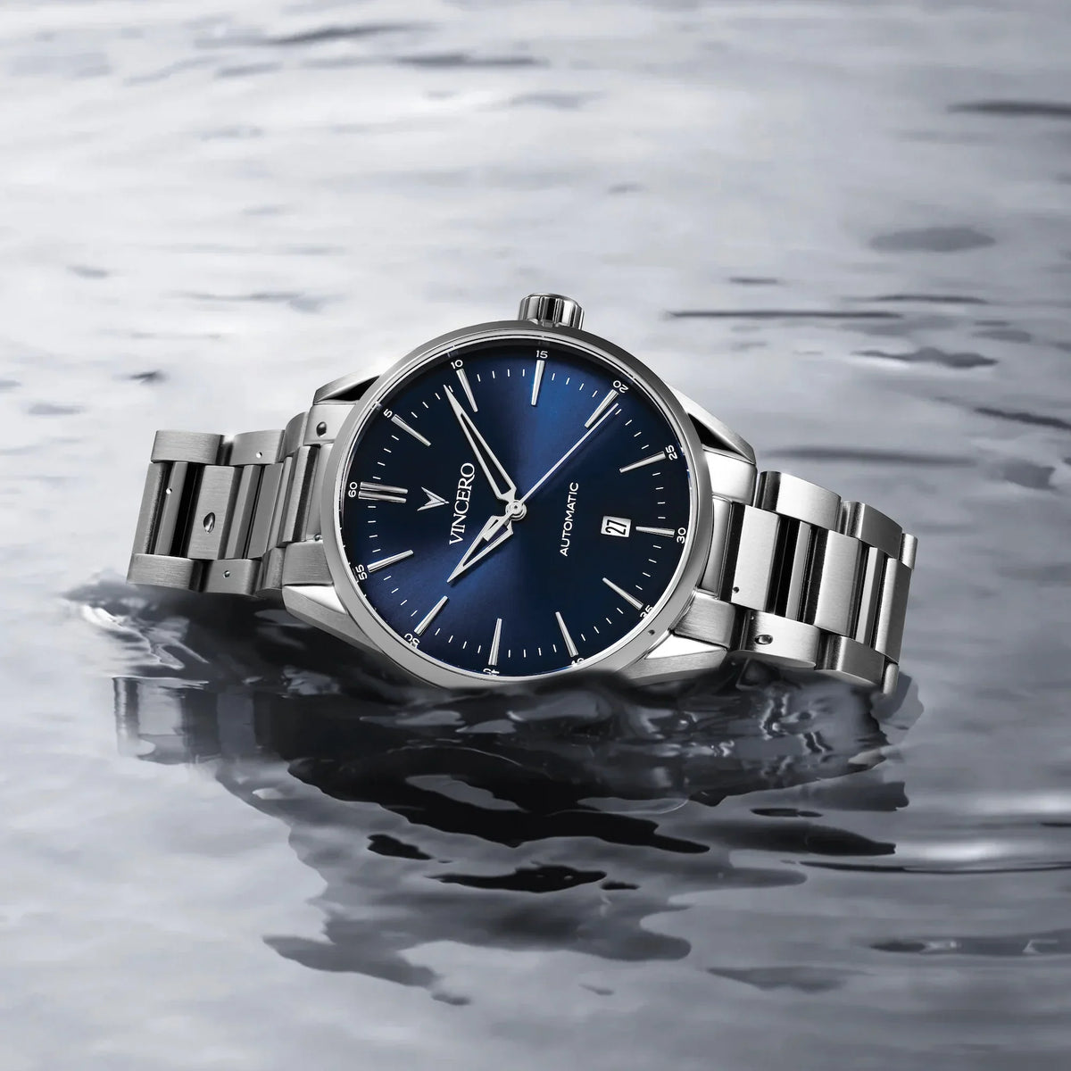 Icon Automatic - Silver/Blue