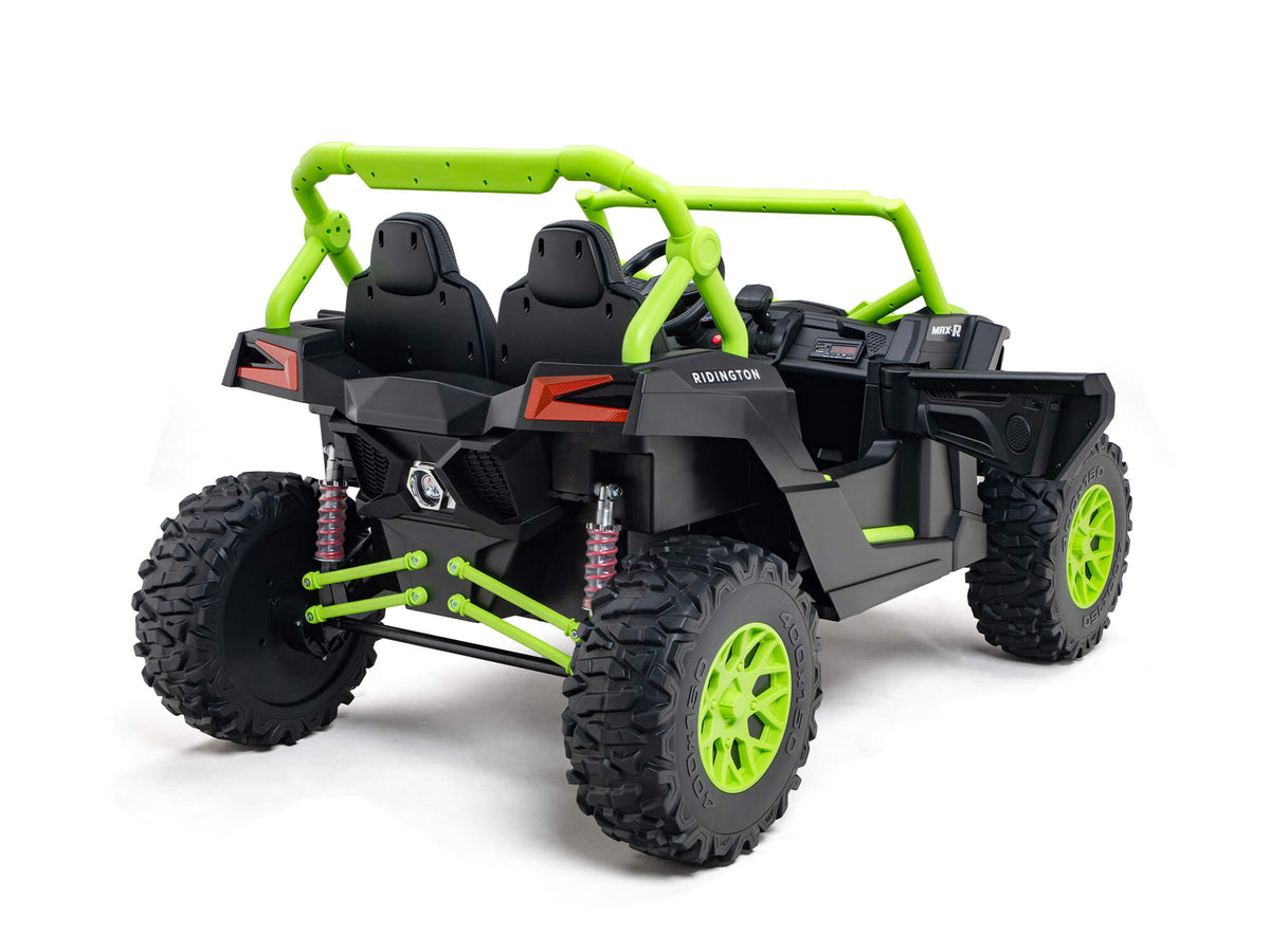 24V Ridington MAX-R All Terrain Ride-On Buggy with Remote - Green