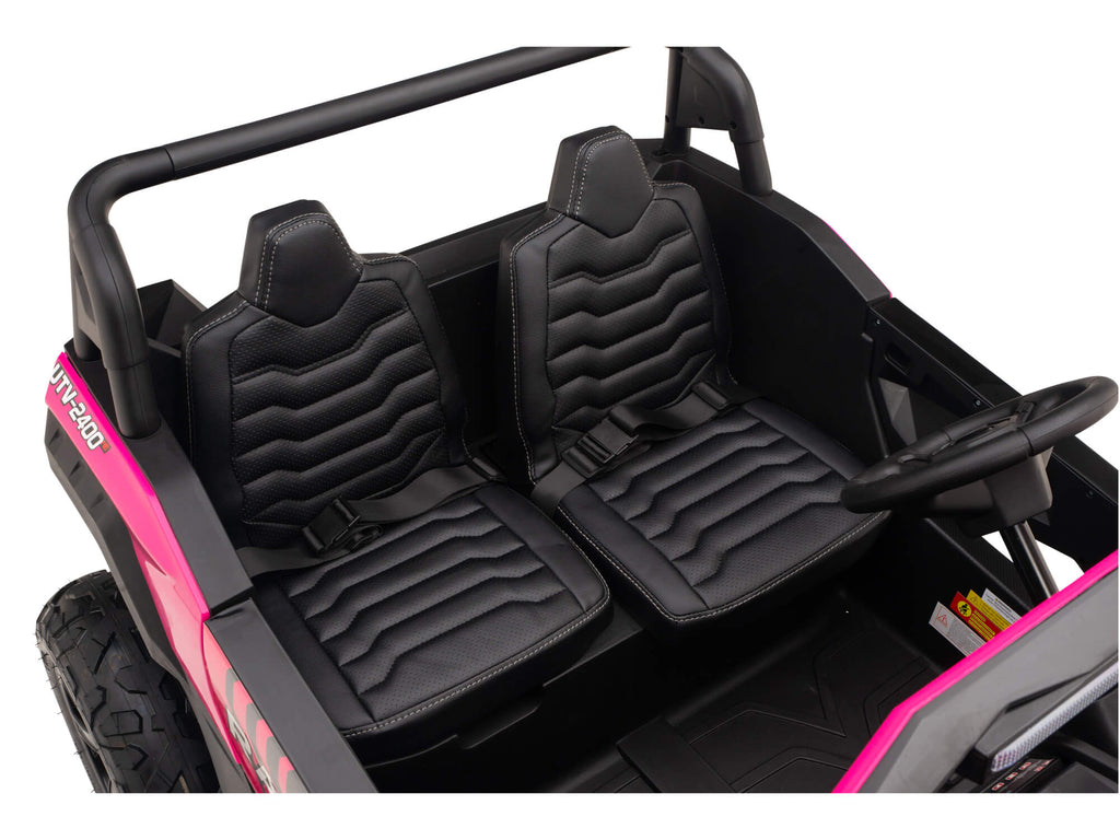 24V TREKCAR Rayder Ride-On Buggy - Pink