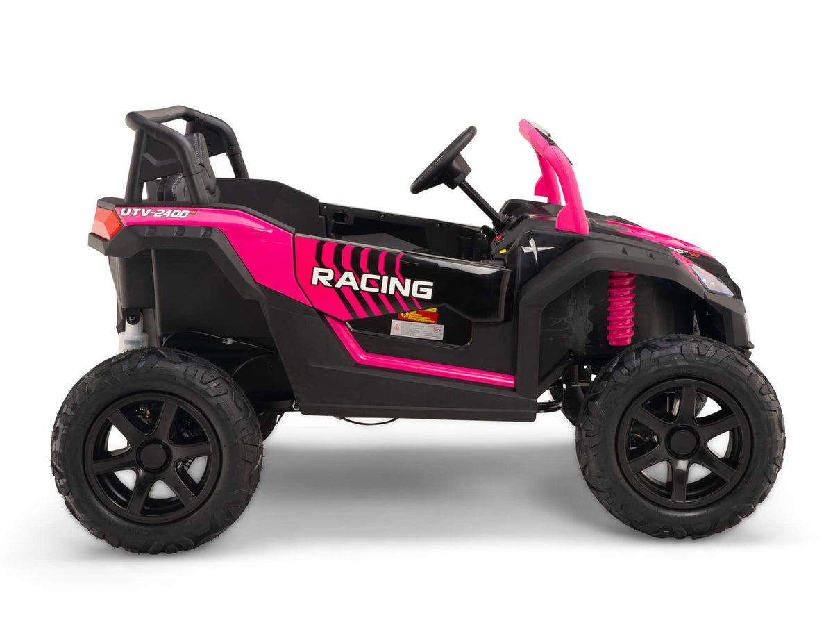 24V TREKCAR Rayder Ride-On Buggy - Pink