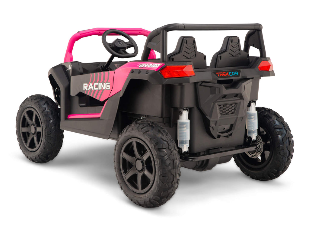 24V TREKCAR Rayder Ride-On Buggy - Pink