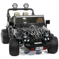 Trail Explorer 24V Kids Ride-On Car Truck with R/C Parental Remote | Spider Black