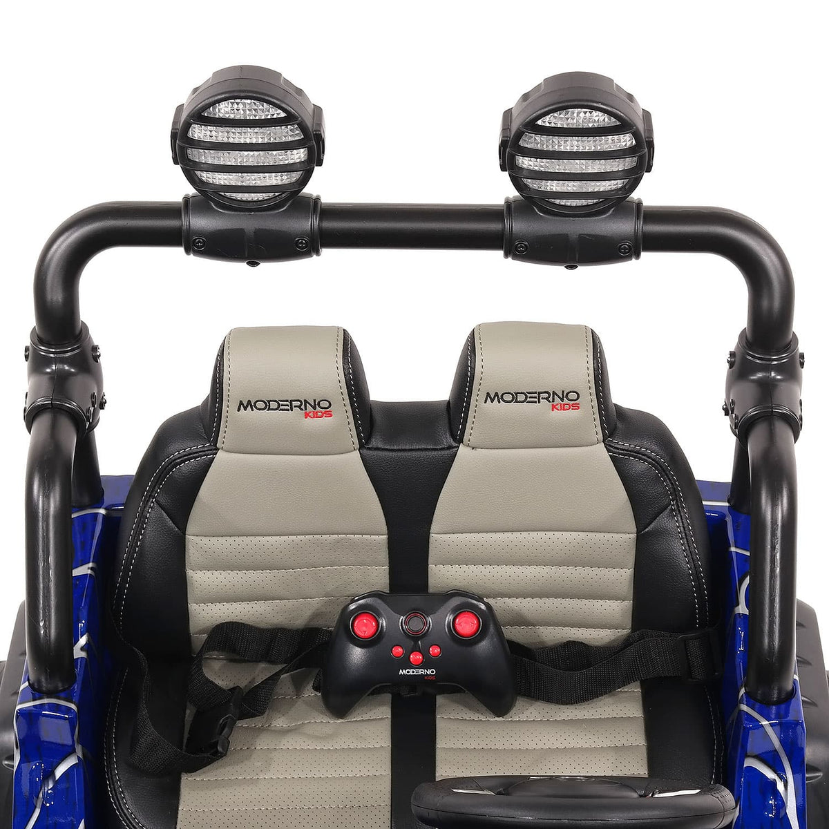 Trail Explorer 24V Kids Ride-On Car Truck with R/C Parental Remote | Spider Blue