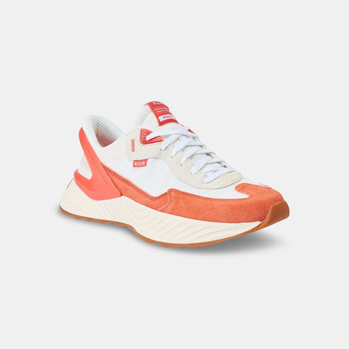 Men's Monaco - White/Tigerlily