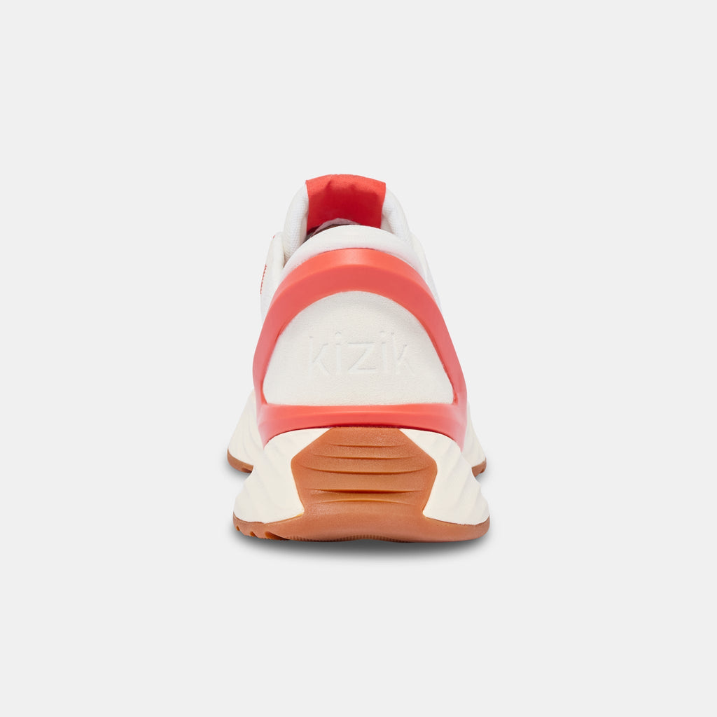 Men's Monaco - White/Tigerlily