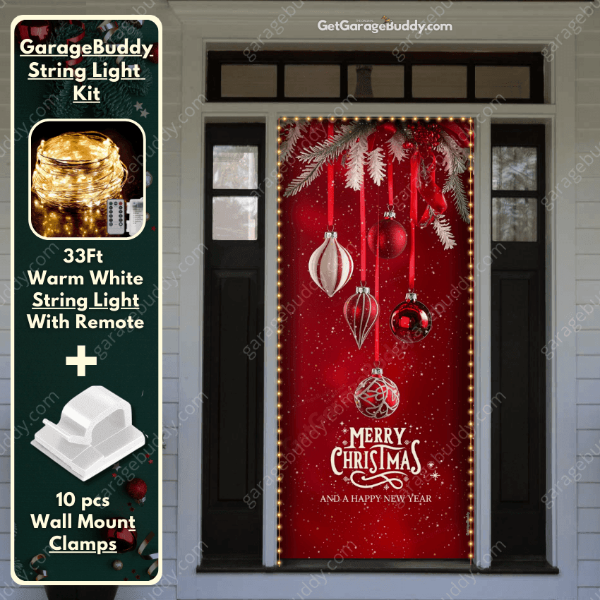 GarageBuddy | Christmas Front Door Covers