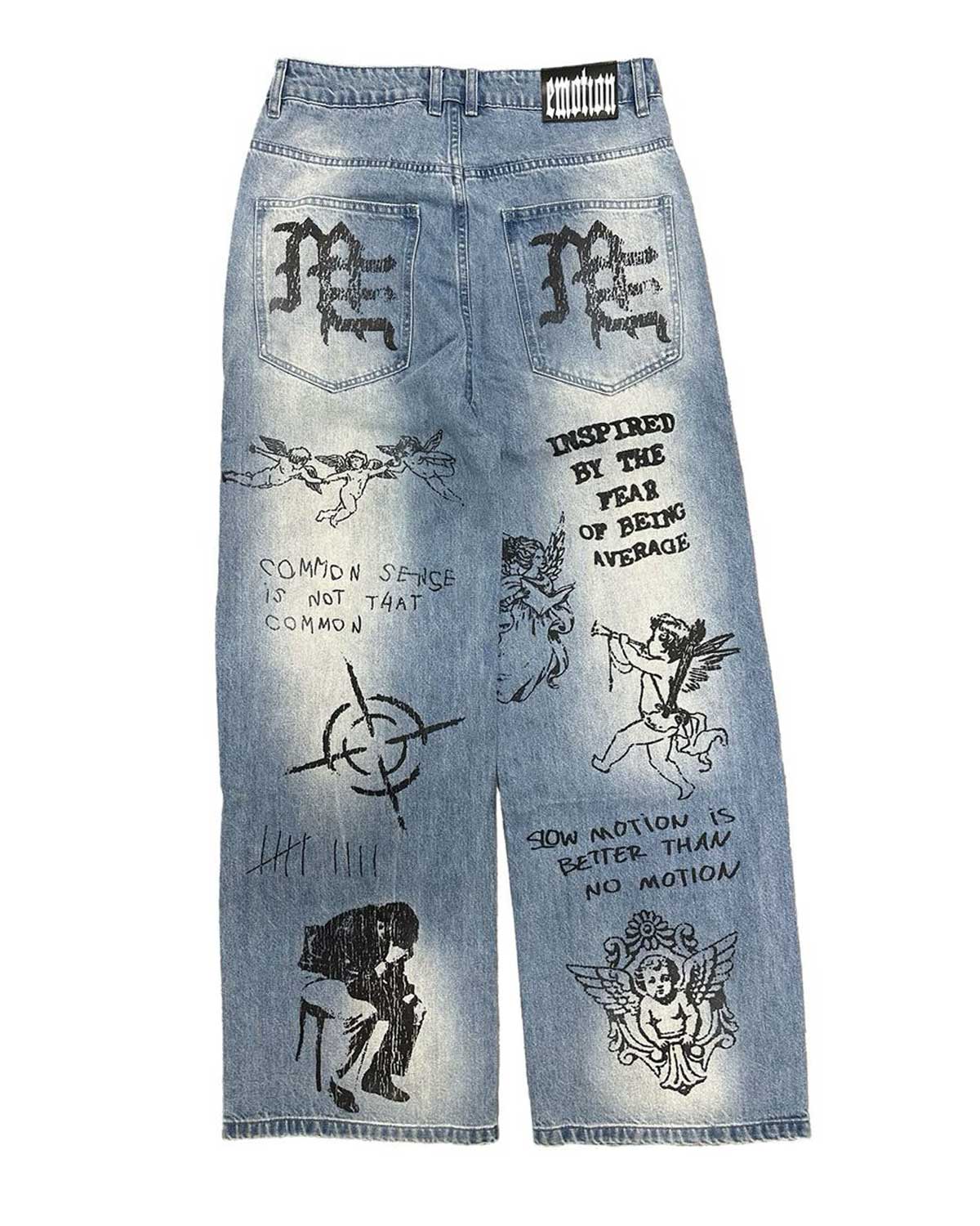 Mixed Emotions Canvas Denim Blue