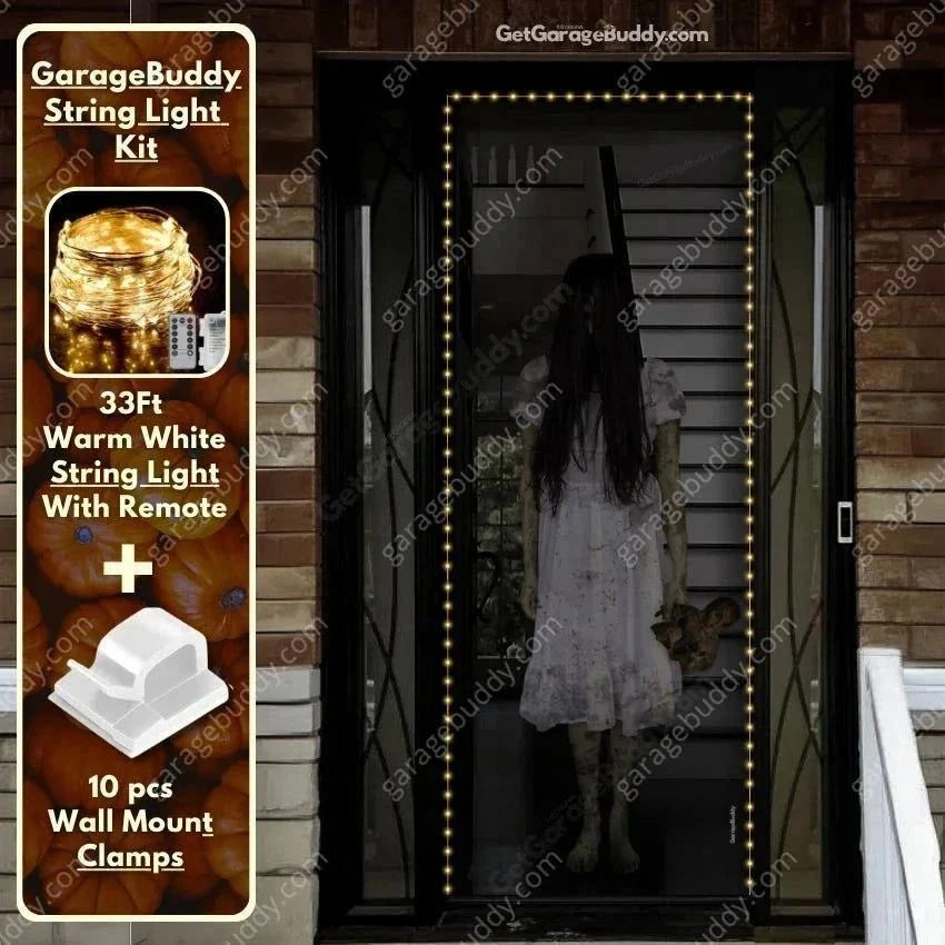 Possessed Girl | Halloween Front Door Cover