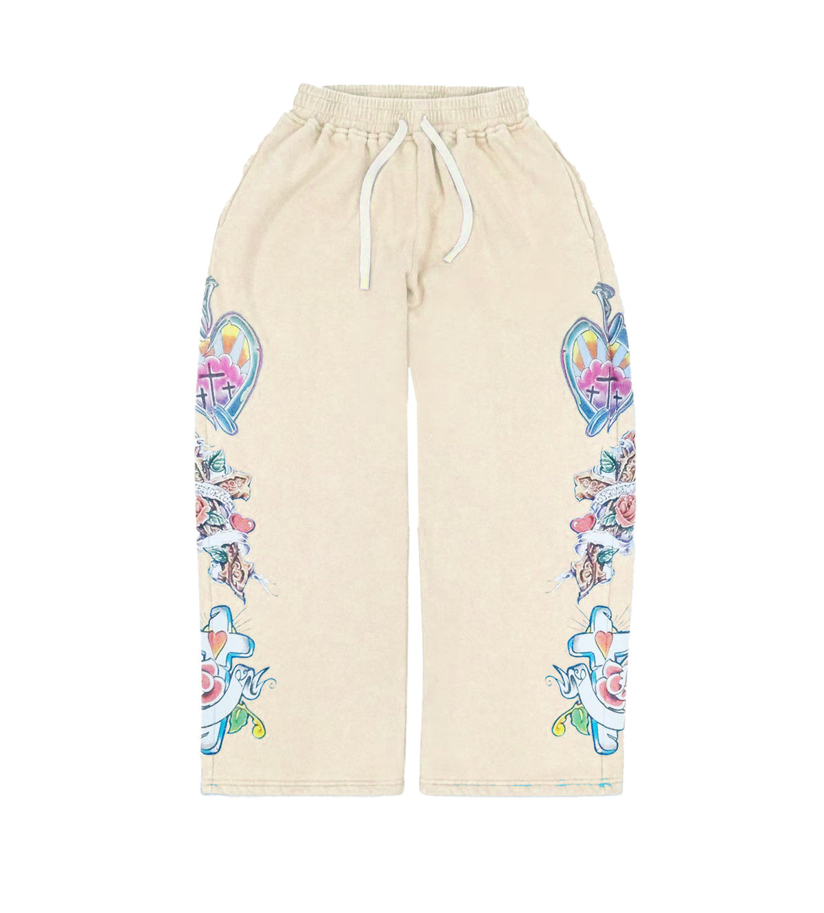 Righteous Risen King Sweatpants Cream