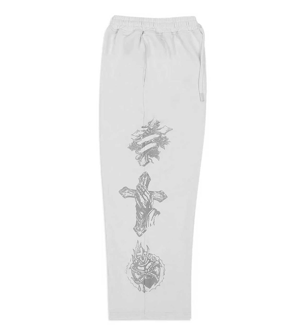 Righteous Tattoo Sweatpants Grey