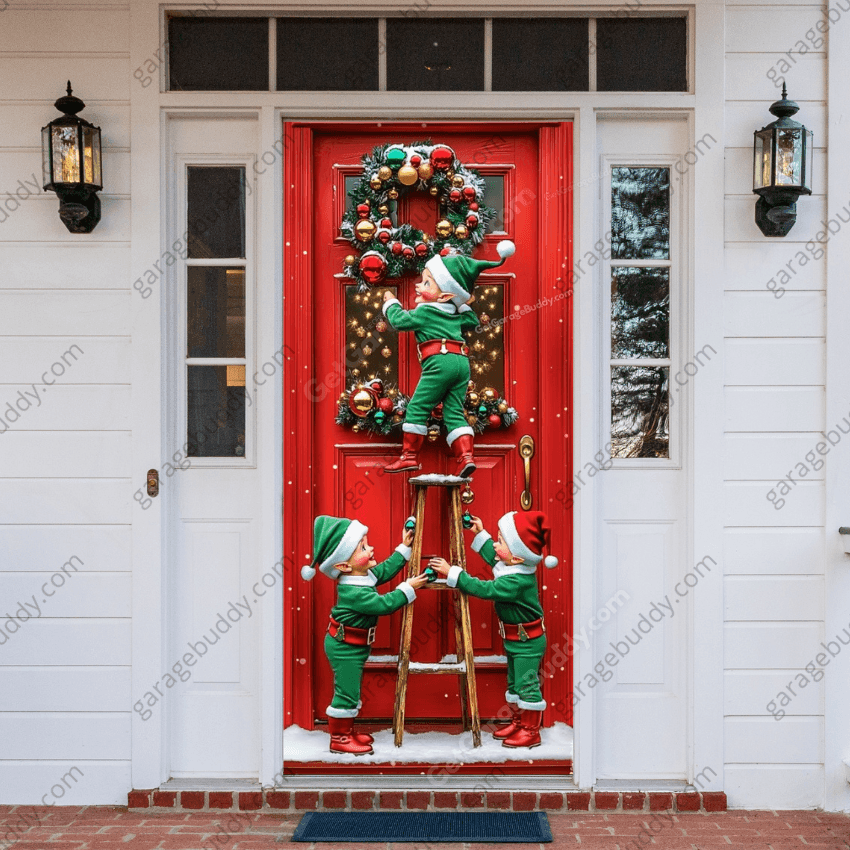 GarageBuddy | Christmas Front Door Covers