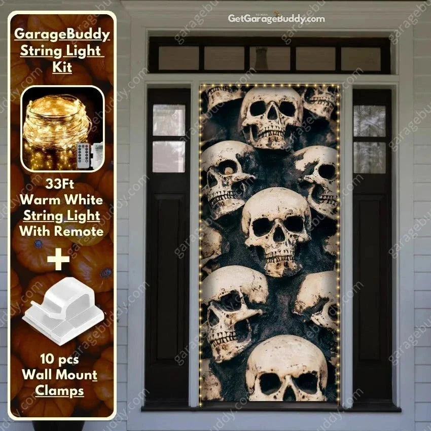 GarageBuddy Halloween Front Door Covers
