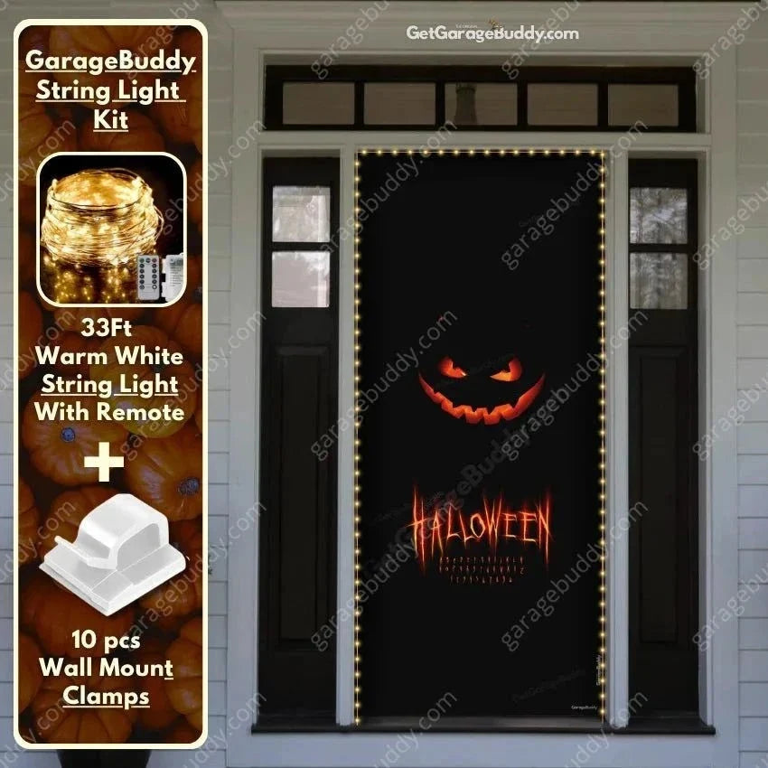 GarageBuddy Halloween Front Door Covers