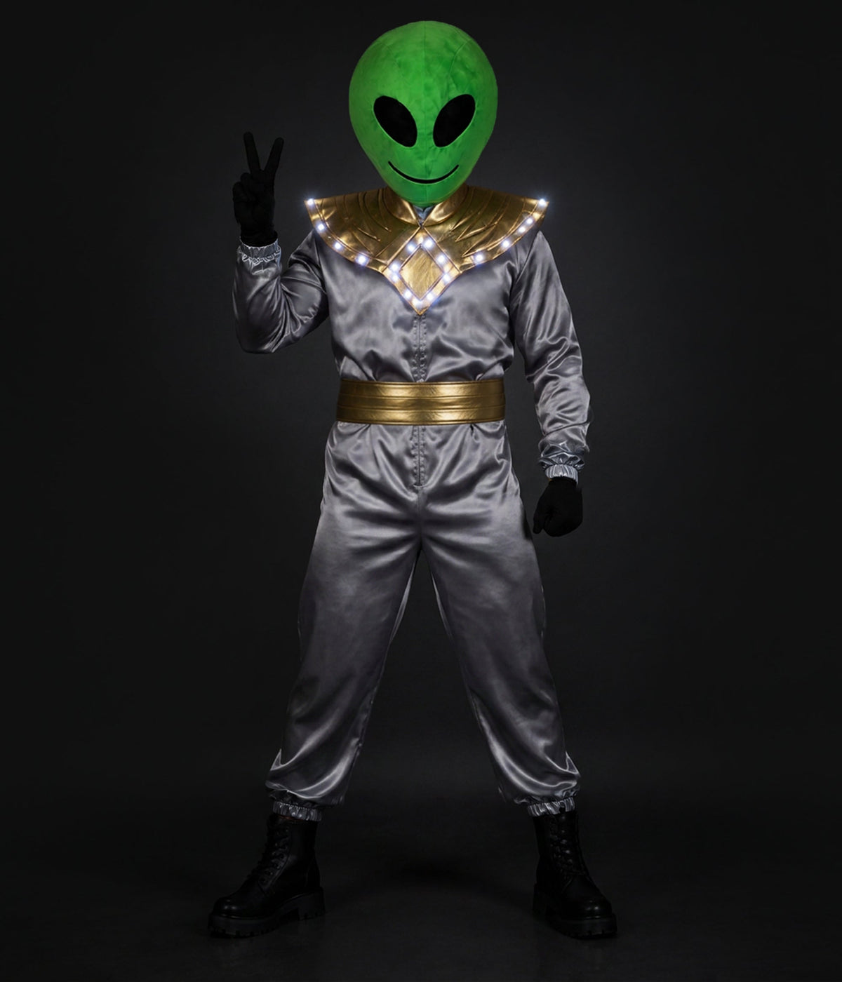 Men's Light Up Alien Costume