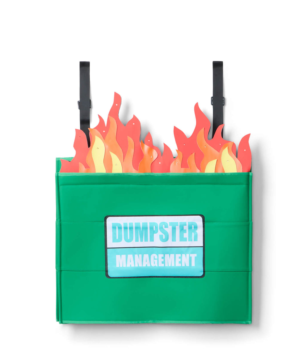 Men's Dumpster Fire Light Up Costume