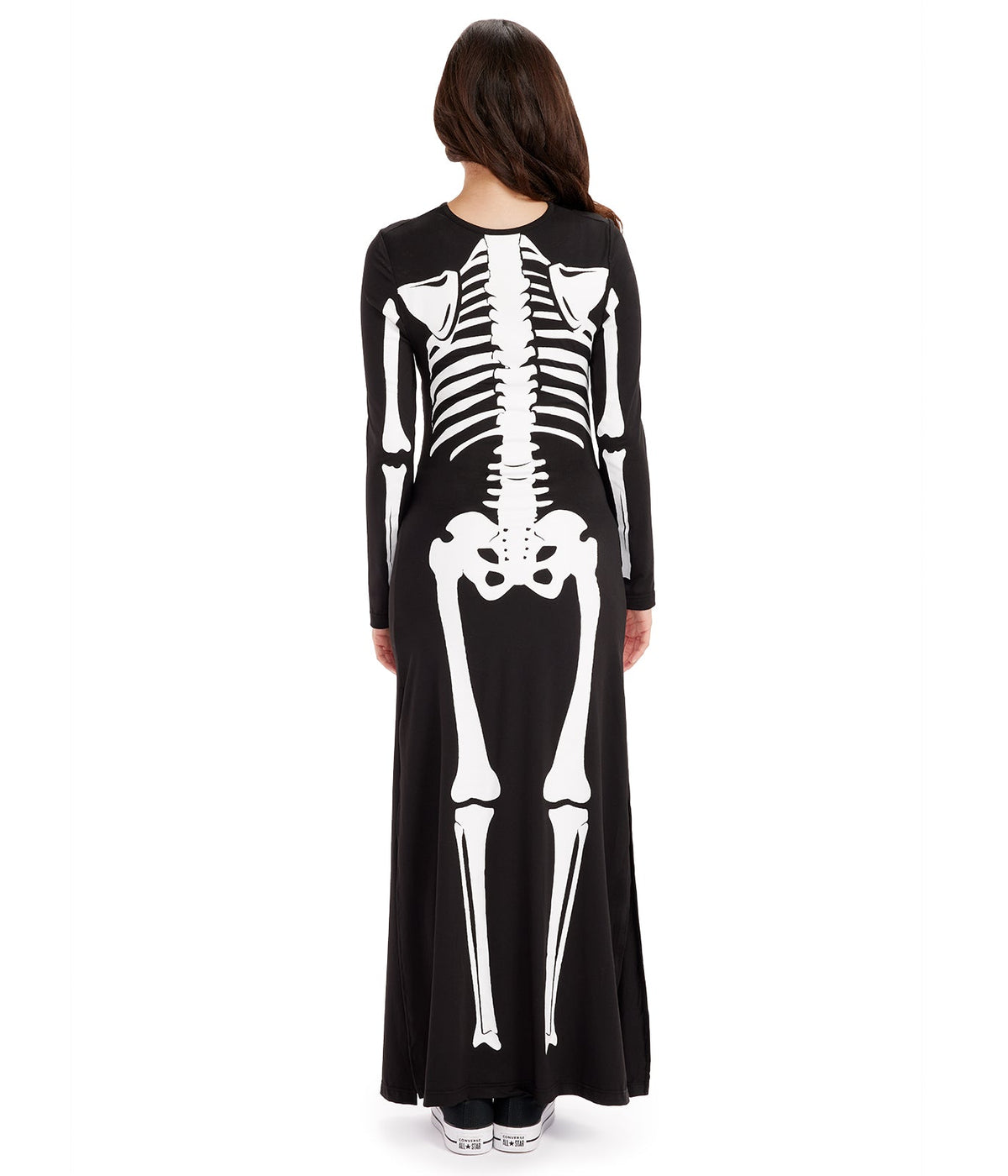 Pregnant Skeleton Maternity Costume Dress