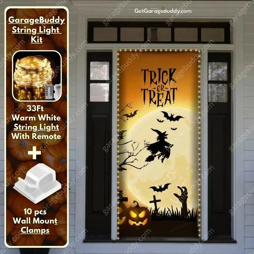 Trick or Treat | Halloween Front Door Cover