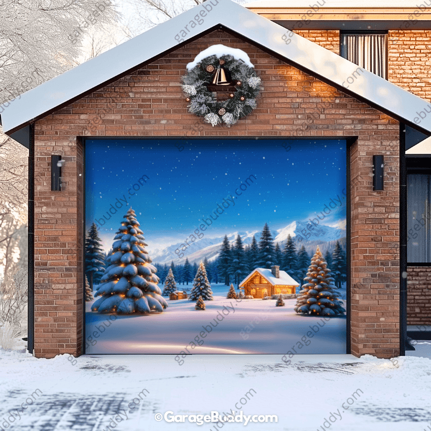 Winter Haven | Christmas Garage Door Cover