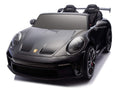 24V Porsche 911 GT3 Kids 2-Seater Ride On Car - Black