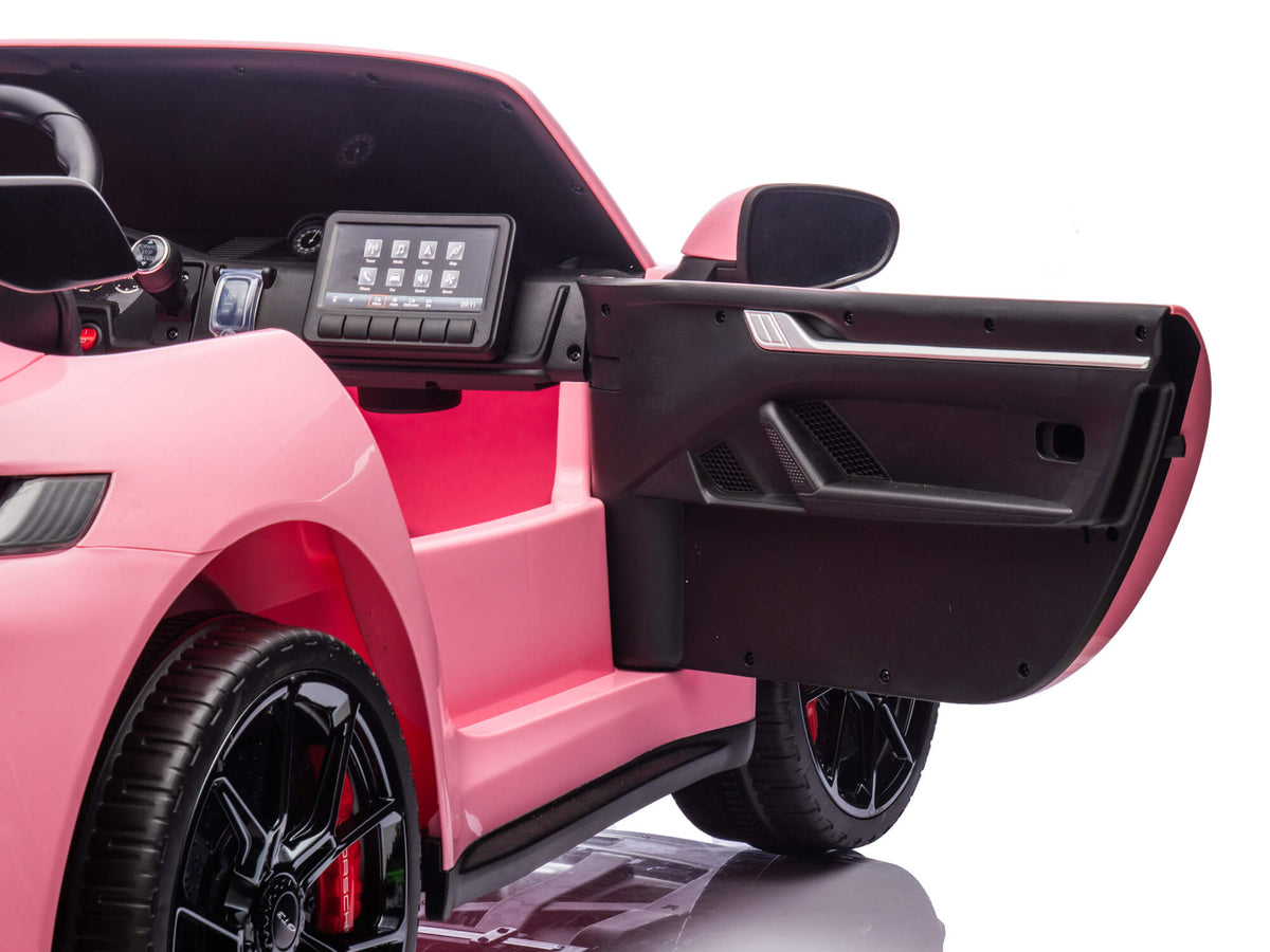 24V Porsche 911 GT3 Kids 2-Seater Ride On Car - Pink