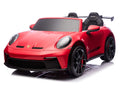 24V Porsche 911 GT3 Kids 2-Seater Ride On Car - Red