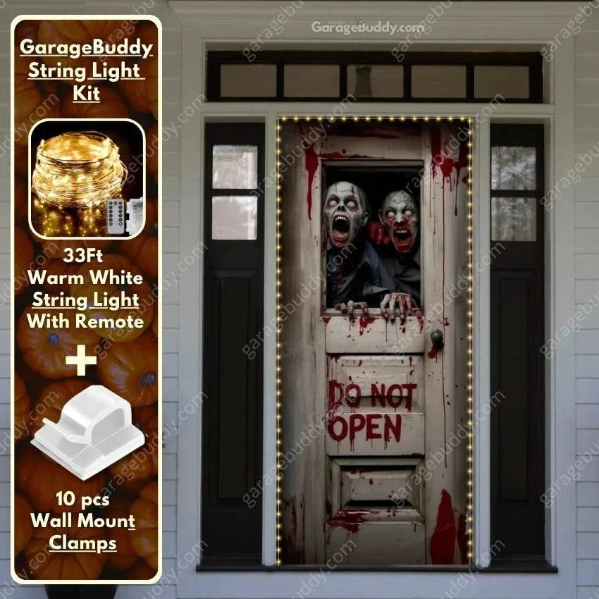 GarageBuddy Halloween Front Door Covers