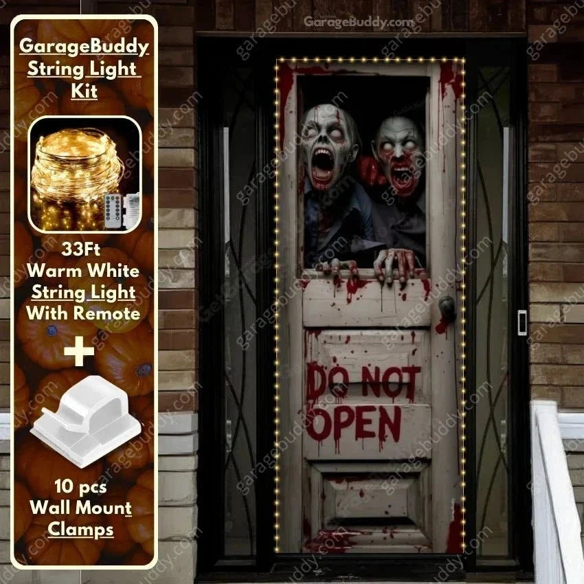 GarageBuddy Halloween Front Door Covers
