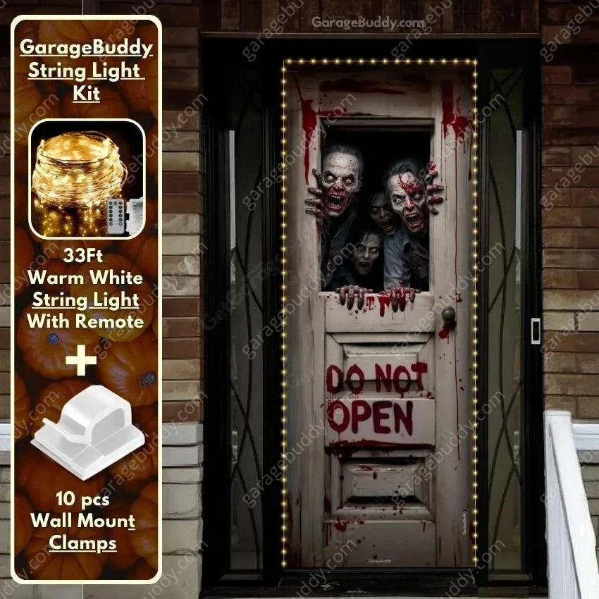 GarageBuddy Halloween Front Door Covers