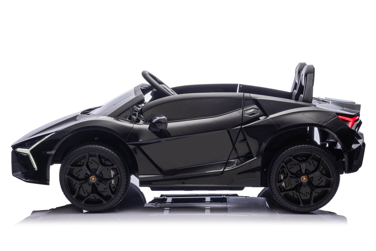 24V / 9 MPH Lamborghini Revuelto Two-Seater Kids Ride On Car – Black