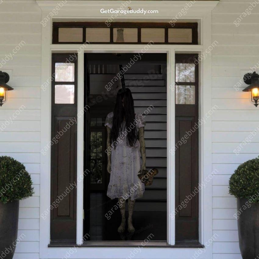 Possessed Girl | Halloween Front Door Cover