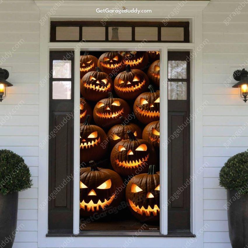 GarageBuddy Halloween Front Door Covers