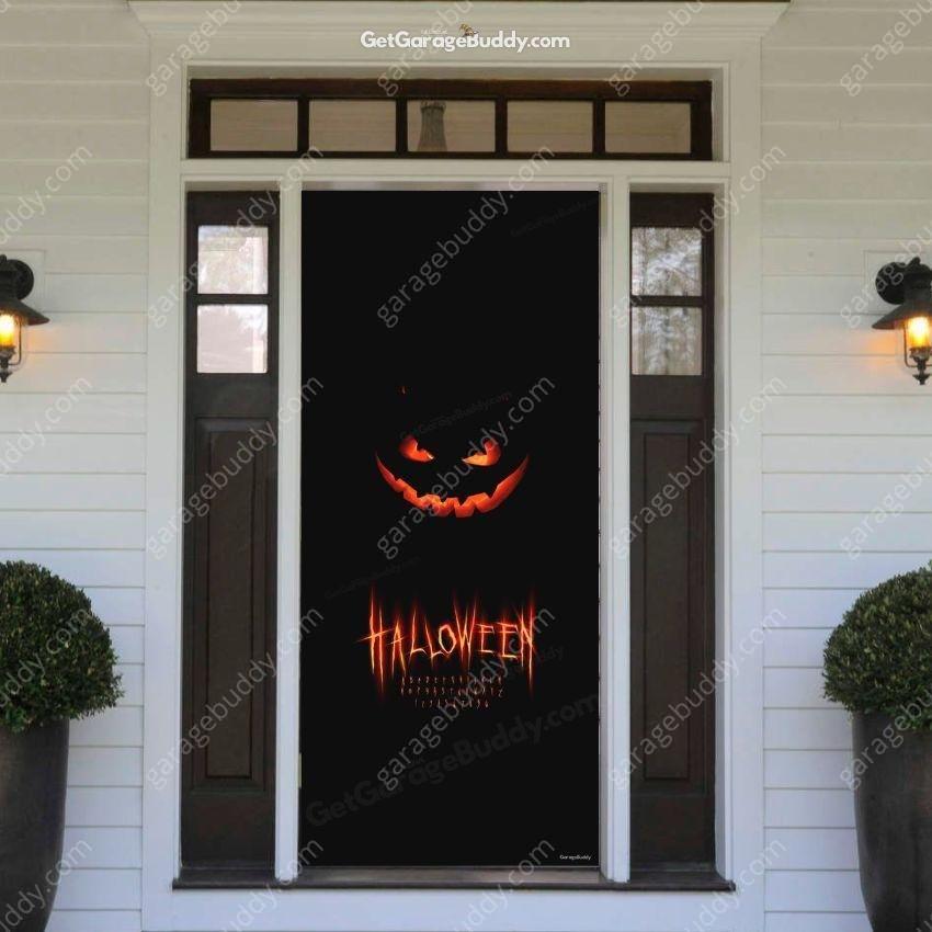 GarageBuddy Halloween Front Door Covers