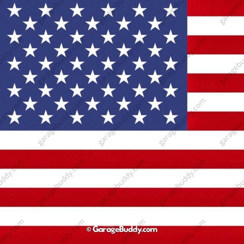 United States Of America Flag | Patriotic Garage Door Cover