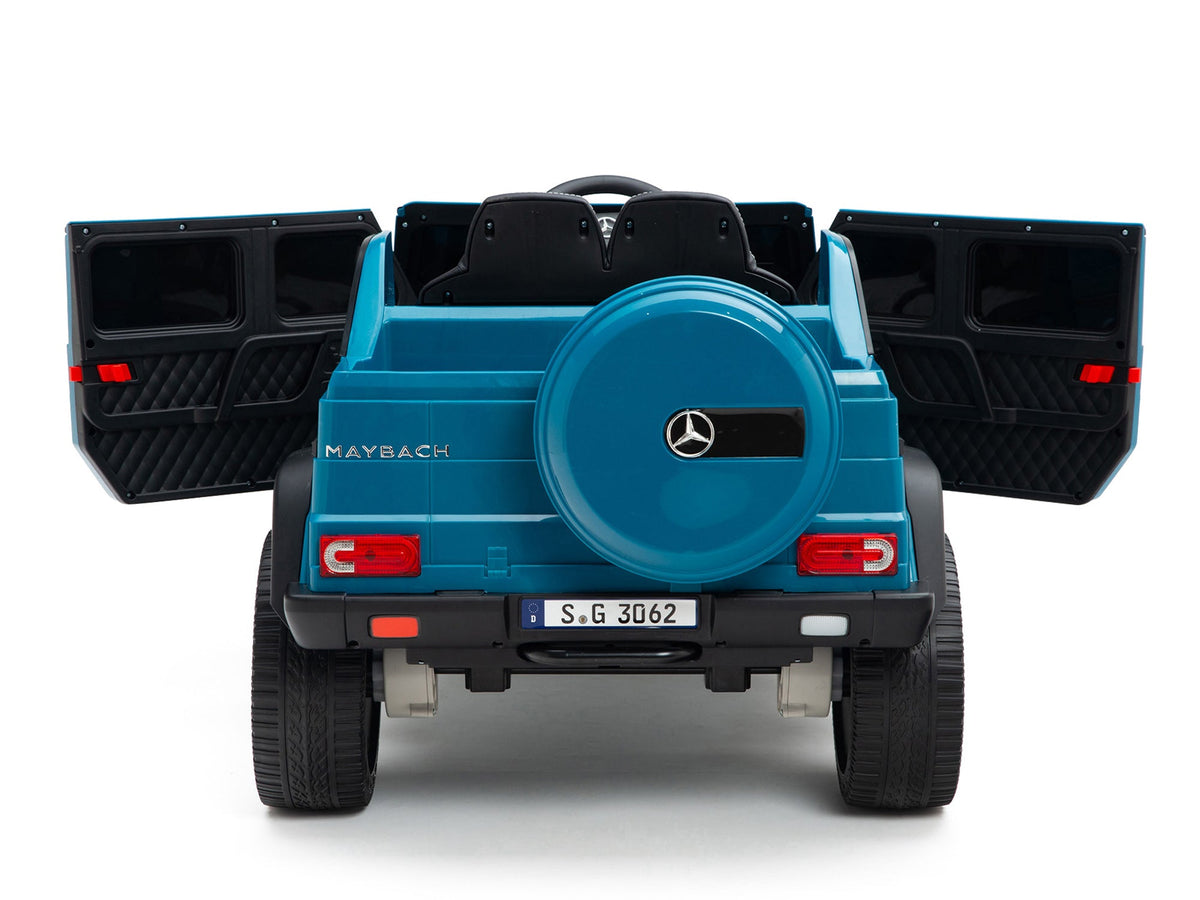 12V Mercedes-Maybach G650 Landaulet Kids Ride On Car/SUV with Remote - Blue