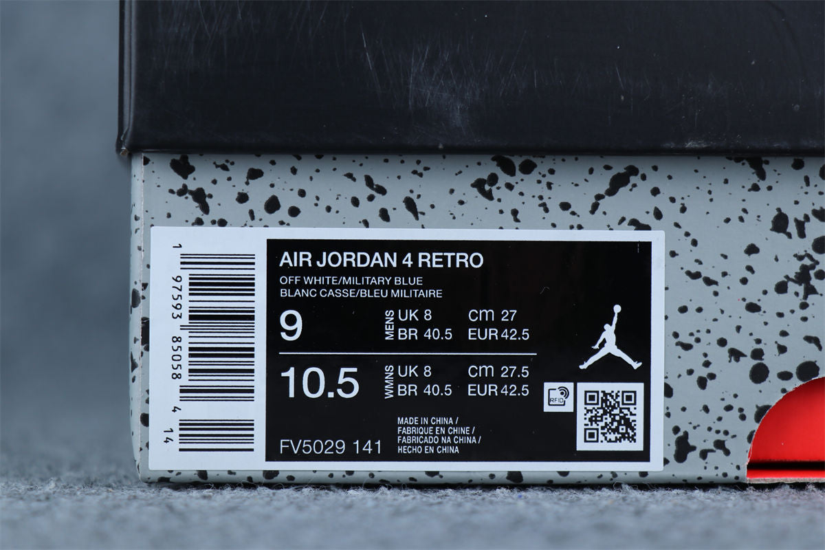 Air Jordan 4 Retro 'Military Blue' 2024