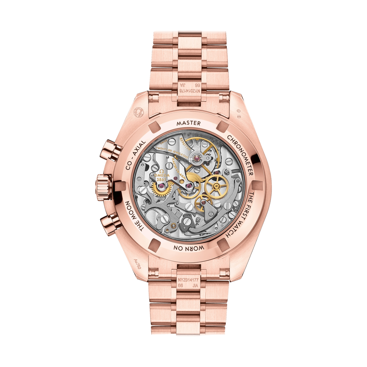 Speedmaster Moonwatch Professional Sapphire Sedna Gold 42mm - Black on Bracelet