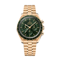 Speedmaster Moonwatch Professional Moonshine Gold 42mm - Green on Bracelet