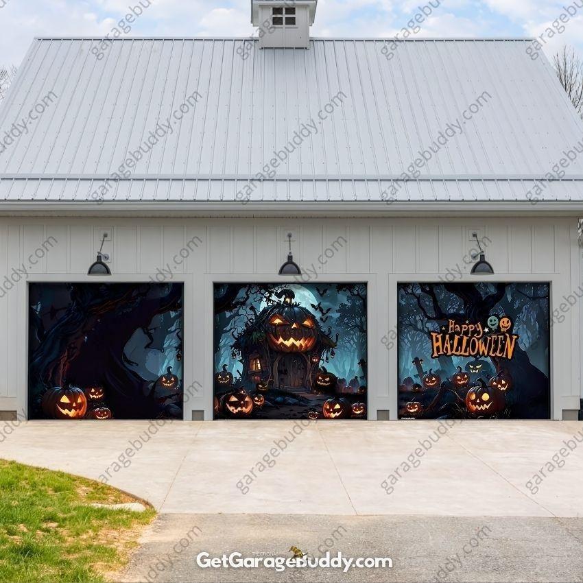 🎃GarageBuddy®️ Halloween Garage Door Covers