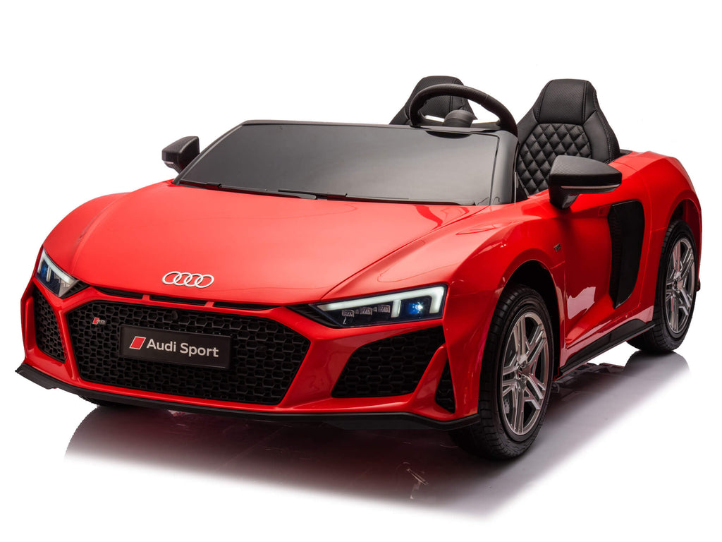 24V Audi R8 Spyder 2 Seater Ride on Car for Kids - Red