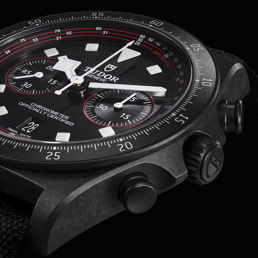 Pelagos FXD Chrono Carbon Composite 43mm - Black on Fabric Strap