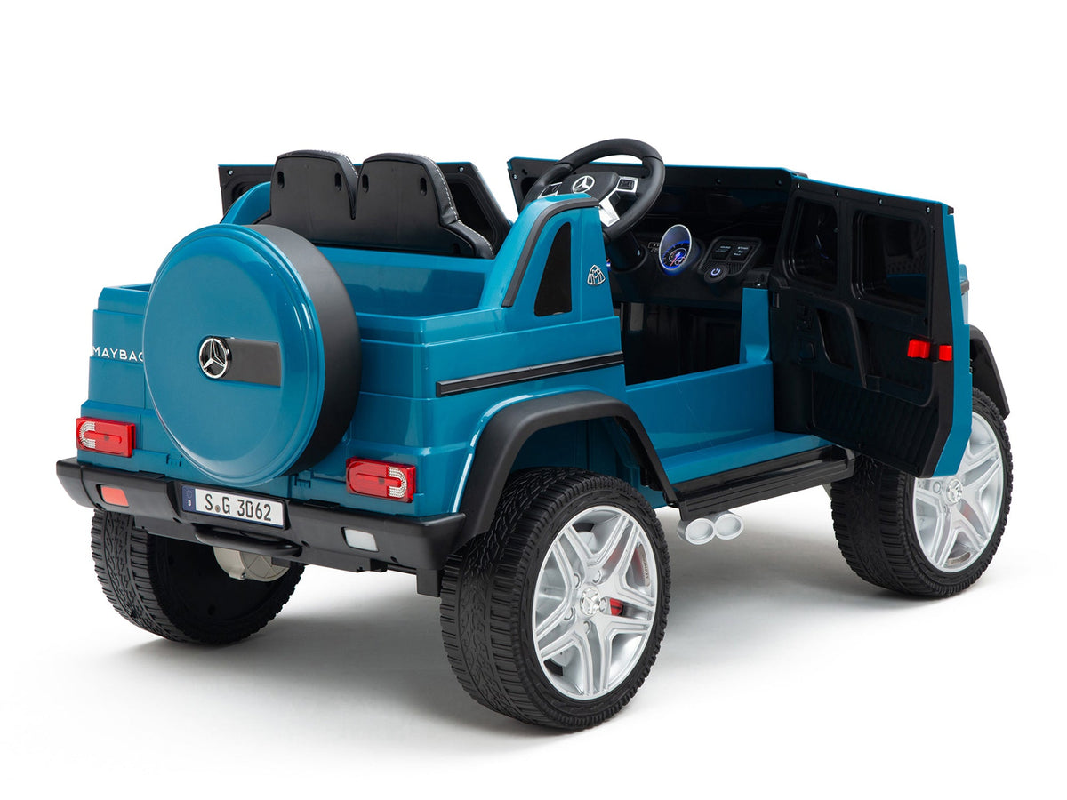 12V Mercedes-Maybach G650 Landaulet Kids Ride On Car/SUV with Remote - Blue